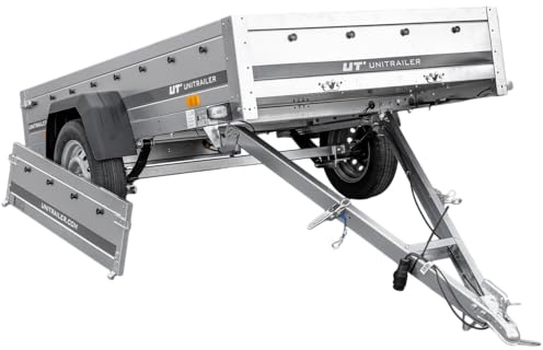 UNITRAILER PKW-Anhänger mit Blattfedern 230x125 Garden 230/R Kipp