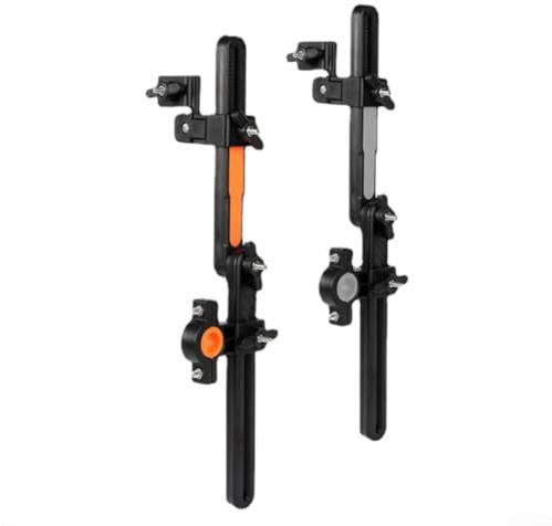 Yhenlovtt 360° for Umbrella Holder Flexible Bike Format Wheelchair or - Chair Tubes Compatible with 25mm Diameter Camping Foldable Telescopic Stroller Abs Material(Orange)