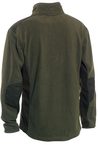 Deerhunter Muflon Fleecejacke mit Reißverschluss, Grün, XXL