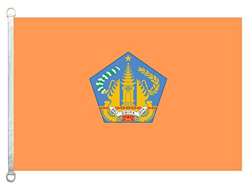 Home King Bali Flags Banner 3X5FT 100% Polyester, 110gsm Warp Knitted Fabric