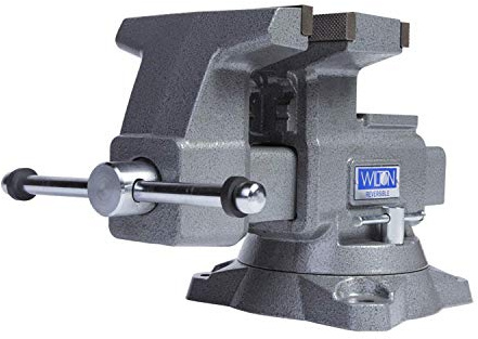 Wilton Reversible Bench Vise, 6-1/2 Jaw Width, 7-1/4 & 12-3/4 Jaw Opening, 4 Throat (Model 4650R)
