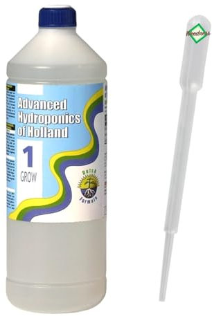 Weedness Advanced Hydroponics Grow 5 L – Fertilizante crecimiento potente hidroponía