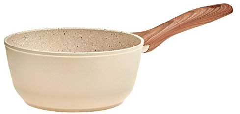 Casseruola Alta 1 Manico Antiaderente Bianca Rock 'n' Rose 18cm Sambonet