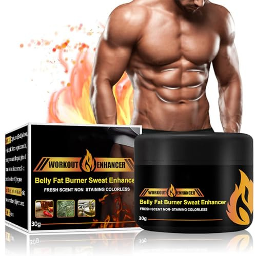 Abdominal Muscle and Fat Burning Cream - Anti Cellulite, Fettförbränning, Anti-Bantning Unisex Kräm för Magkräm, Muskelstramning, Lår, Skinkor, Mage