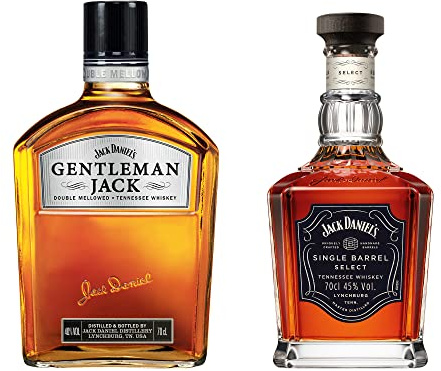 Jack Daniel's Gentleman Jack 70 cl + Single Barrel Whisky - 700 ml