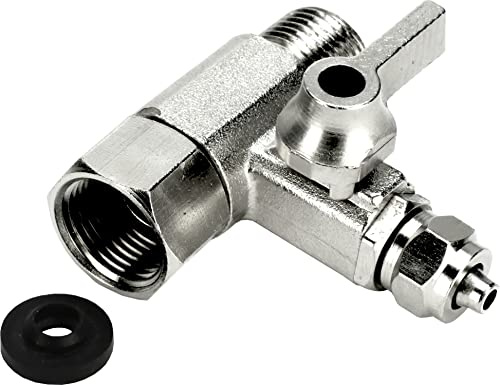 TWaLa Küche Sanitär Anschlussschlauch Verbindungsschlauch Verlängerung 3/8 Überwurfmutter x 3/8 Überwurfmutter kurz (6mm Schlauch)
