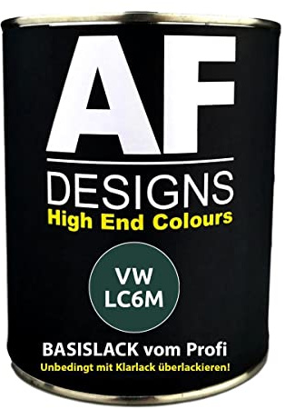 Alex Flittner Designs 1L für VW LC6 m Bright Green Pearl Spritzfertig | 1L Autolack für VW LC6 m Bright Green Pearl