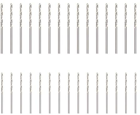 UTMACH 30 Pezzi Punte da Trapano Cobalto 1,5 mm 1mm HSS-CO Set Punte da trapano Professionali Punta Elicoidale per Legno, Acciaio Inossidabile, Metallo Alluminio, Ferro