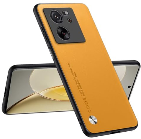 Topme Funda Compatible con Xiaomi MI 13T / Xiaomi MI 13T Pro (6.67) – Protección Segura y con Estilo - NaAmarillo