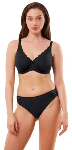 Triumph Donna Amourette W01, Bra, BLACK, 5D
