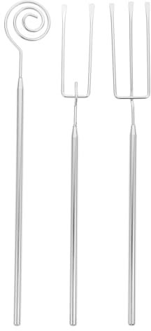 BESTYASH Forchetta Per Immersione in Acciaio Inossidabile Utensili Per Fonduta Al Cioccolato Forchetta Per Immersione Formaggio Lavabile in Lavastoviglie Adatto Per Vari Alimenti