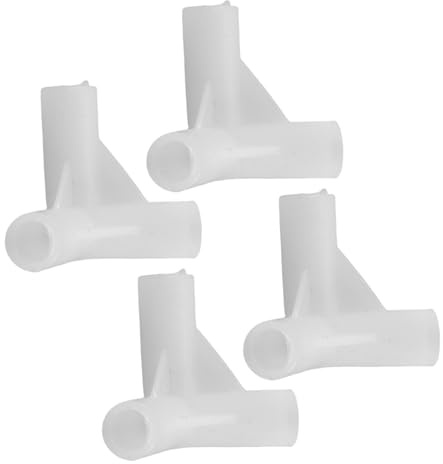 NULYLU 4piezas Soporte Para Mosquitera Conector Triangular De Soporte De Yurta Engrosado Para Carpa Dosel Organizador De Cochecito De Repuesto Uso Camping y Alojamiento