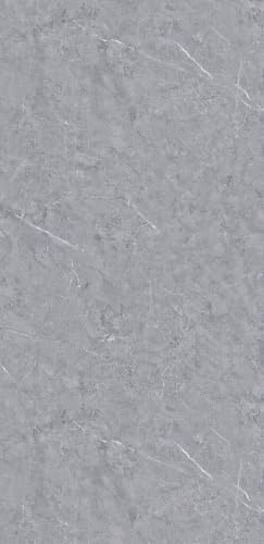AMON Wandpaneele 122x244cm in Natur-Steinoptik (Classic Grey) ideal als Duschrückwand Badrückwand Küchenrückwand TV-Rückwand Dusch- Bad- Wand-Verkleidung aus 3mm PVC Wasserdicht Wasserfest