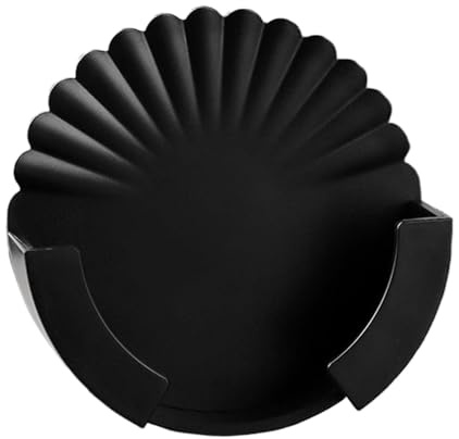 Porte-filtre mural - 9,1 x 9,1 cm - Support mural pour machine expreso - Support de filtre à café adhésif 51/53/58 mm - Support de rangement pour ustensiles de cuisine et couloir