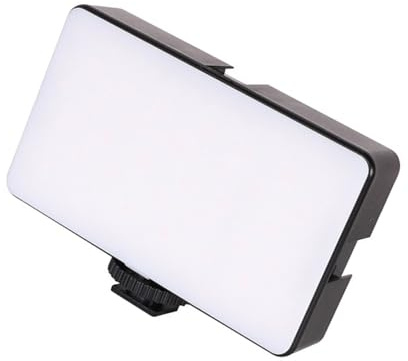 LED Selfie Phone Light Video Adjustable Mode Rechargeable 1800mAh For Phone Camera Laptop Vlogs Video Conference