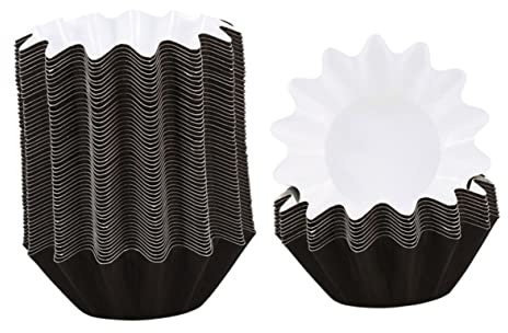 Toyvian 150 pezzi Pirottini Muffin in Carta Alimentare Usa e Getta per Dolci e Gelati Resistenti al Calore per Feste Gelaterie Concessionari e Pasticcerie