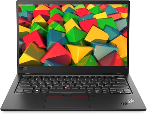 Lenovo ThinkPad X1 Carbon Gen 8 Ultrabook, FHD de 14 pulgadas, Intel Core i7-10610U, 16 GB RAM, 512 GB SSD, teclado QWERTY de EE. UU., Windows 11 Pro (reacondicionado)