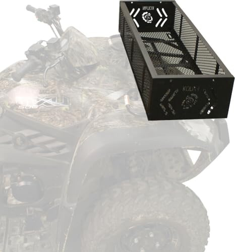 Kolpin 53360 ATV-Frontgepäckträger, Schwarz