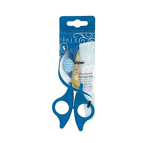 Tonic Studios Tijeras - Titanium Fine Control Crafters Snip 12,5 cm - con Punta de Precisión - para Papel, Tela & Más - con Revestimiento Antiadherente & Protección de la Hoja