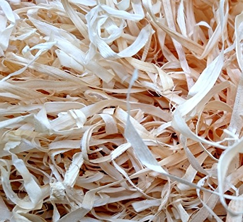 El Natural - Produkte aus der Natur Holzwolle - 1 kg Osternest Material Präsentkörbe Füllmaterial Deko Basteln