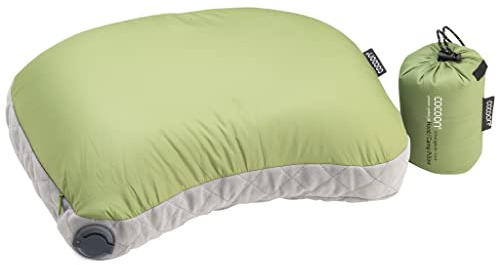 Cocoon Air Core Hood/Camp Pillow, Wasabi/Grey