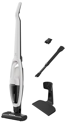 Electrolux Skaftdammsugare Clean 500 ES52CB18SH, 2-1 enhet, Ergonomisk design, LED-lampor, 45 minuter driftstid, Med laddställ, Självstående, 3.05 kg, 79 dB, Shell White