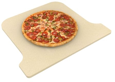 BMMXBI Cordierite Stone Baking Board Replacement for Ooni Koda 16 Gas Pizza Oven, Pizza Stone for Ooni Pizza Oven, Pizza Baking Board Replacement for Ooni Koda 16, Ceramic Baking Stone Accessories