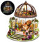 UINOFER Invernadero de madera en miniatura, casa de jardín en miniatura, autoconstrucción con muebles, kit creativo para adultos, maquetas para adultos y niños - Hanging Garden