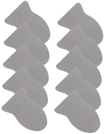 LIGIGWASH Fingerlinge für Touchscreen Spiele aus Silberstoff | Atmungsaktive Ausführung, Hohe Sensitivität, Einfache Form, 10 Stück Packung für Mobiles Spielen