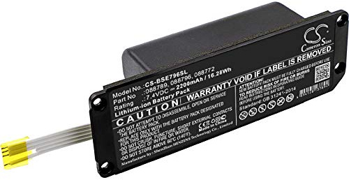 Cameron Sino ACCCHEN - Batteria ricaricabile per Soundlink Mini 2 (2200 mAh/16,28 Wh) 080841, 088772, 088789, 088796