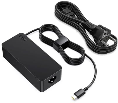 Niniber Chargeur USB C 65W/45W pour Ordinateur Compatible avec Lenovo,pour ThinkPad X280 X380 L390 E480 E580,Yoga C720 C730 C910 C940 Chromebook 300E 100E 500E Adaptateur pour Ordinateur
