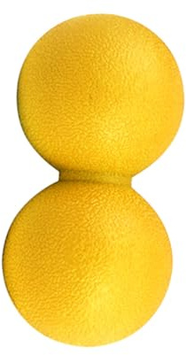 PLAFOPE Peanut Massage Ball for Myofascial Release and Foot Relief Odorless Double Lacrosse Body Massager for Tight Muscles in Neck Shoulders Back Calves and Feet Portable Muscle Therapy