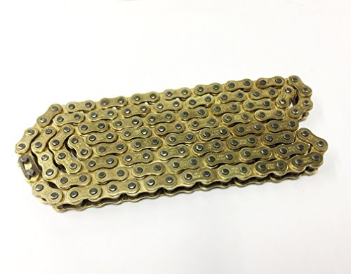 Heavy Duty Motorcycle Drive Chain 428H-118 Gold for Lexmoto Assault 125 HJ125-J