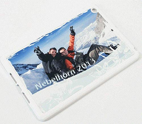 Schilderfeuerwehr Tablet Cover mit Foto selbst gestalten und Bedrucken kompatibel mit iPad mini ✓ Cover ✓ Case ✓ Smartphone ✓ schutzschale ✓ Schale ✓ schutzhülle ✓ hülle ✓ (Weiss)
