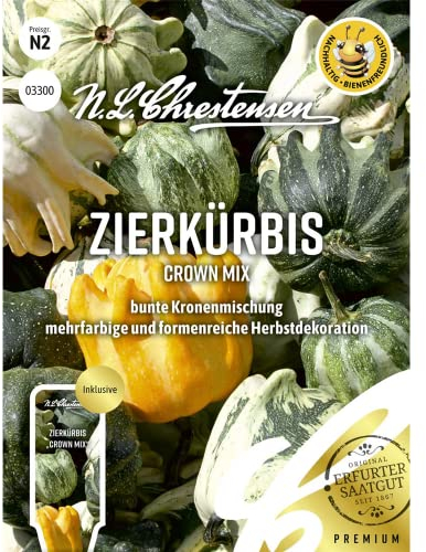 Zierkürbis Crown Mix Samen, Saatgut
