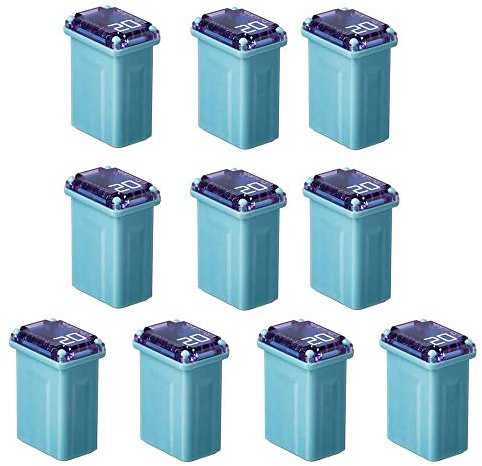 FMM Mcase Micro Female Fuses, 10 Pack 20 Amp Fuse for Cars, Trucks, SUVs