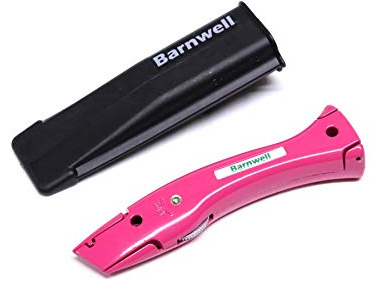 Barnwell Dolphin Delphin Tapis Fitters Travail Taillage Couteau Fixe et Holster Pas de Lames