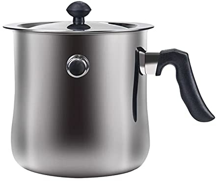 Perfeclan Stainless Steel Double Boiler Melting Frothing Jug Candle Making Melting Pouring Pot for Soap epoxy resin material art Crafts, 17.5x15CM 1.5L