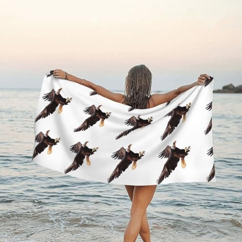 Personalisierte bedruckte Reisehandtücher, Mikrofaser-Strandtuch, Camping-Handtücher, Waschlappen für Erwachsene, schnell trocknendes Badetuch, weicher, bequemer und hautfreundlicher Stoff.