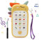 Goorder Musikspielzeug Baby Handy Spielzeug ab 1 Jahr, Interaktives Sensorik Spielzeug Kinderspielzeug Lernspielzeug Geburtstag Weihnachten Geschenk für Kleinkinder 6 12 18 Monate (Gelb)