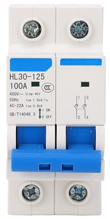 Disjoncteur D'isolement Interrupteur Principal 2P 100A 400V PC Mini pour Sectionneur Fonction Domestique Application Polyvalente avec Remplacement Idéal