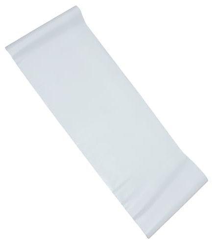 Housoutil 1 Rolle Küchenwaren Hüttenofen Schutzmatte für Induktionskochfelder Tür wandtafel küche küchenwandplatten ölbeständige Küchentapete wasserfeste Küchenaufkleber Aluminiumfolie Weiß