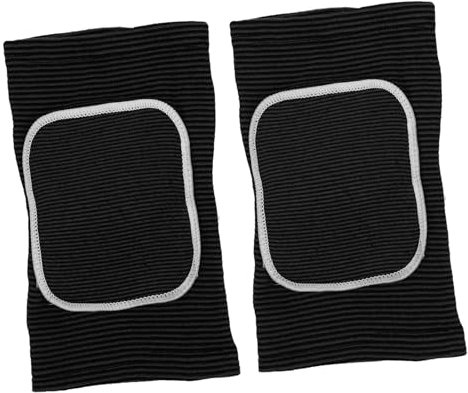 FRCOLOR 2pcs Elastic Knee Pads for Sports Dance Protective Pads High Breathability Comfortable for Ages