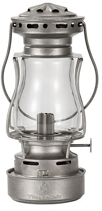 Thous Winds Outdoor Hurricane Lantern – Vintage Paraffin Oil Lamp, 150ml Tank, 10H Long-Burning Fuel for Emergency Use, Camping & Garden Lighting