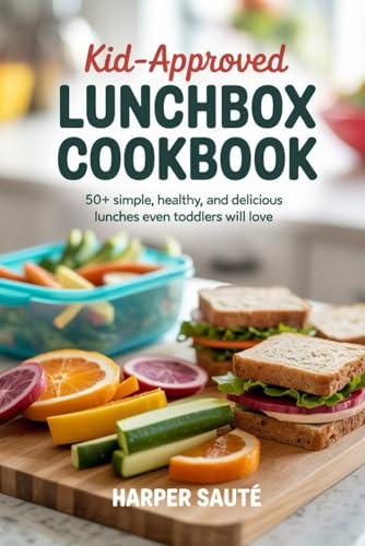 Kid-Approved Lunchbox Cookbook: 50+ Simple, Healthy, and Delicious Lunches Even Toddlers Will Love
