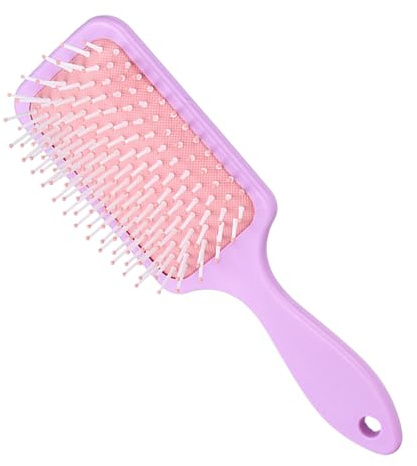 Brosse Cheveux Plate Brosse Paddle pour Cheveux Mouillés | Poils Souples et Flexibles, Massage du Cuir Chevelu, Outil Coiffure Femme Homme - Cheveux