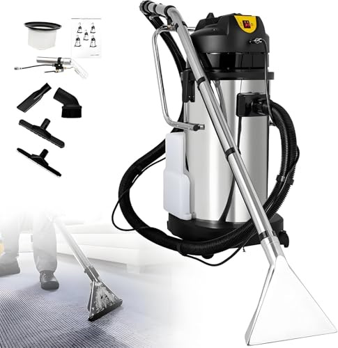 Kommersiell mattvättmaskin Dammsugare, Soffor Gardiner Mattschamponeringsmaskin, Bärbar mattvättare, Golvskurmaskin 30L/7.93gal
