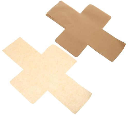 VALICLUD 50 Feuilles Papier Silicone Cuisson Antiadhésif Tapis Cuisson et Pâtisserie Résistant Haute Température Doublures Moule pour Biscuits Pizza Légumes