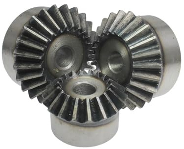 Kolstål rak vinkelväxel | Kolstål rak vinkelväxel 2M 22-27T 90 grader 1:1 for mekanisk transmission(23 Teeth)