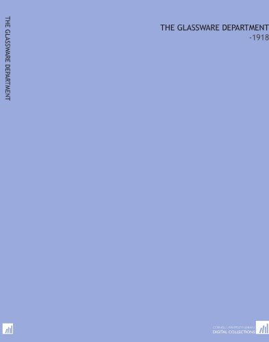 The Glassware Department: -1918